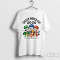 Classic Soccer World Cup 2026 Mexico Usa Canada One Game One World Mascots T Shirts
