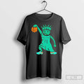 Classic Statue Of Jalen Brunson In Vegas 40 Points Nba Cup Semi Finals T Shirts
