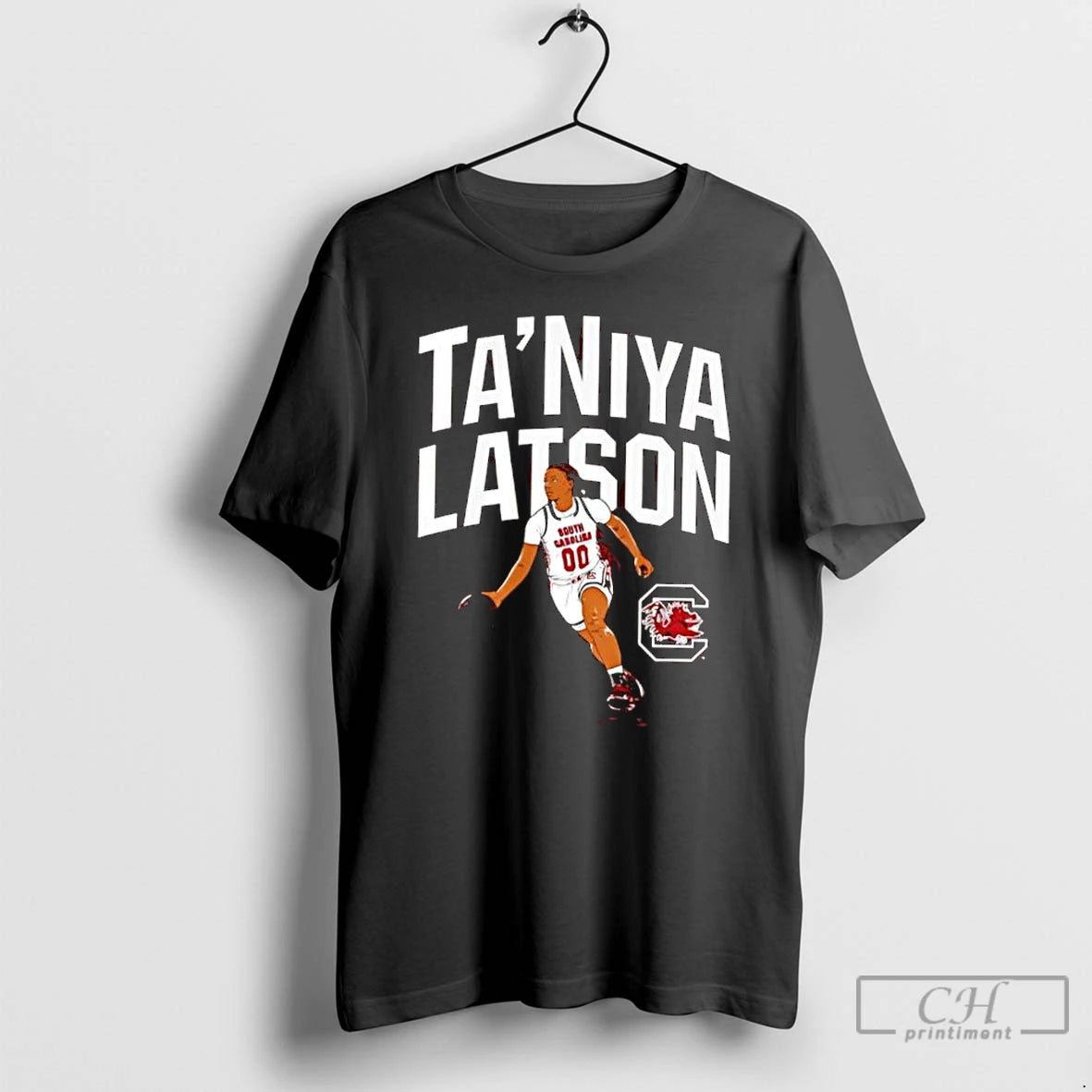Classic Taniya Latson Name Pose South Carolina Basketball