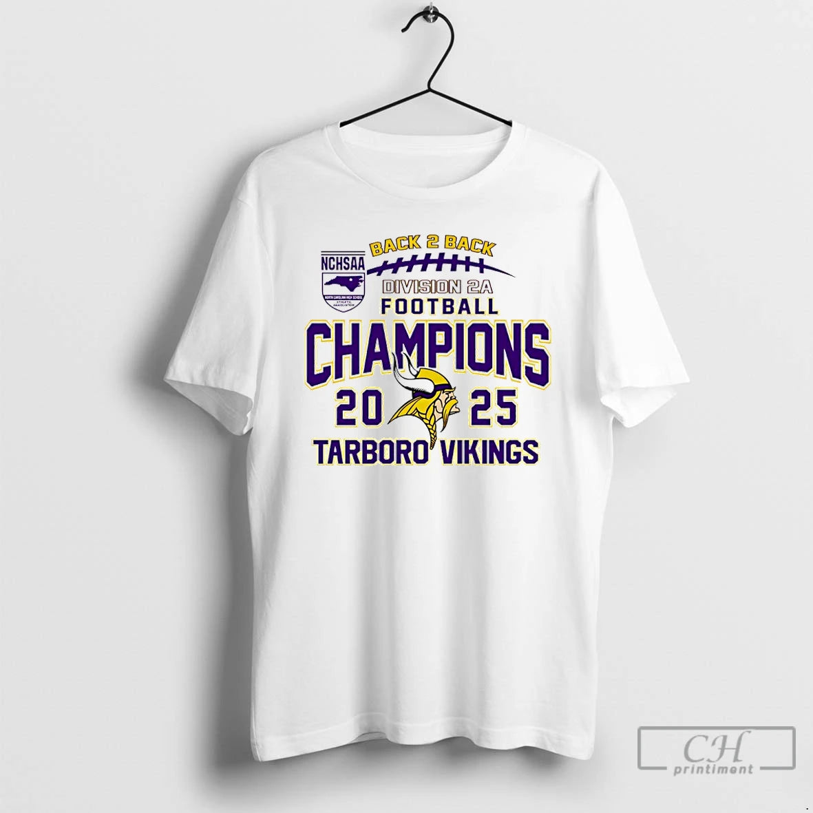 Classic Tarboro Vikings 2025 Nchsaa Division 2a Football Champions