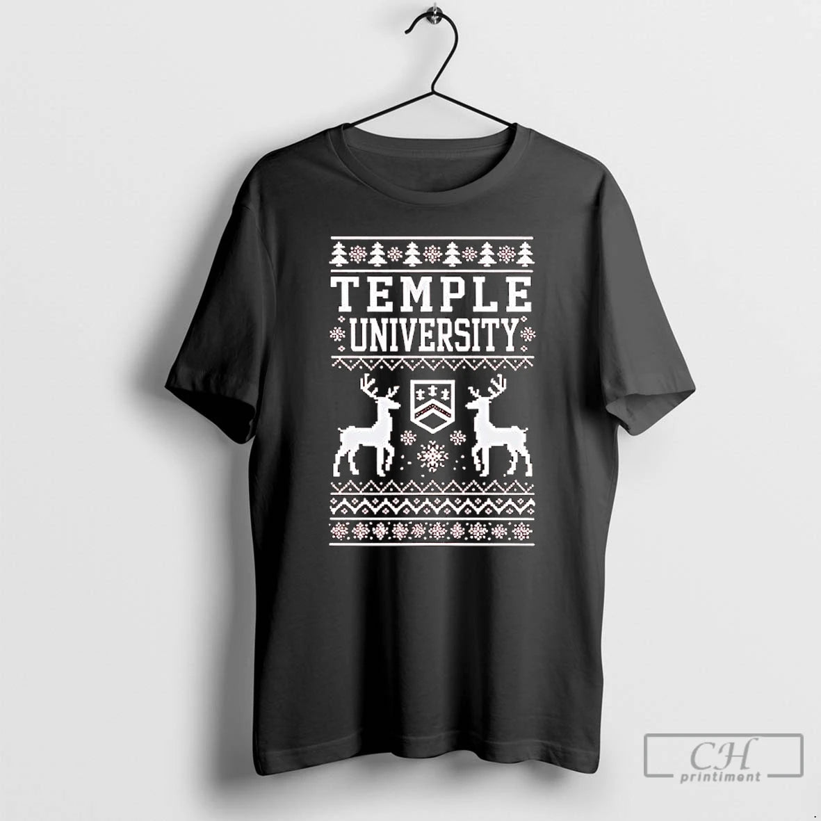 Classic Temple University Ugly Christmas
