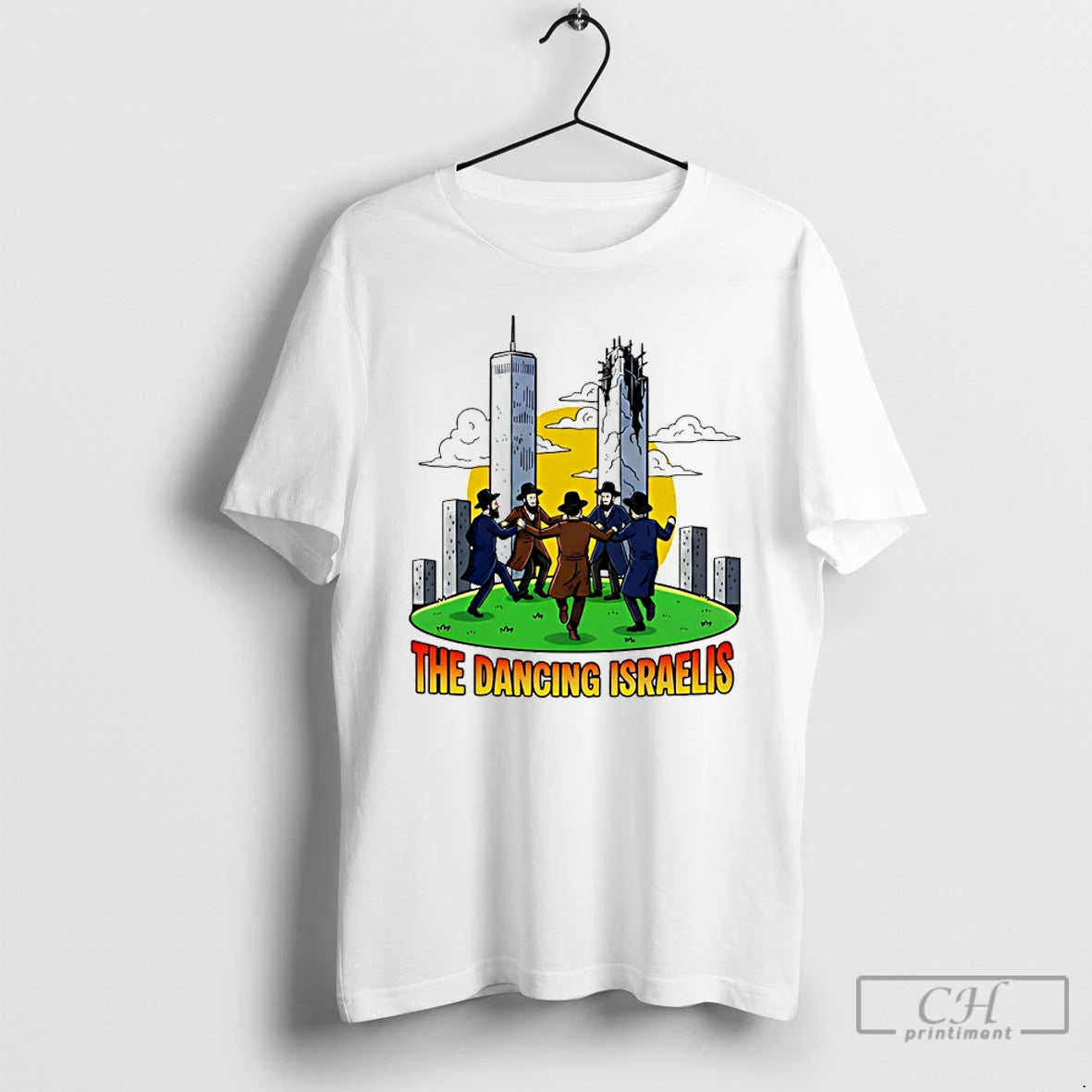 Classic The Dancing Israelis Jews City Skyline