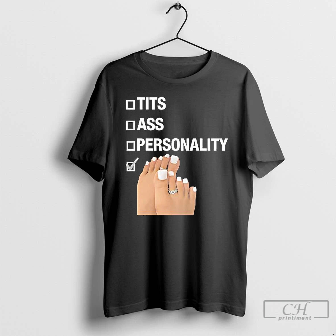 Classic Tits Ass Personality Toes Checklist Leg Graphic