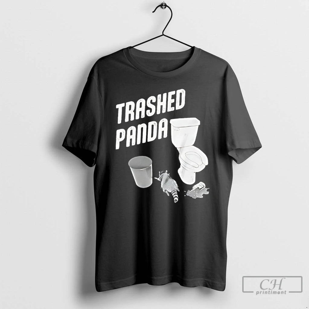 Classic Trashed Panda Drunk Raccoon