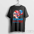 Classic Trump Girl No Apologies American Flag Colors
