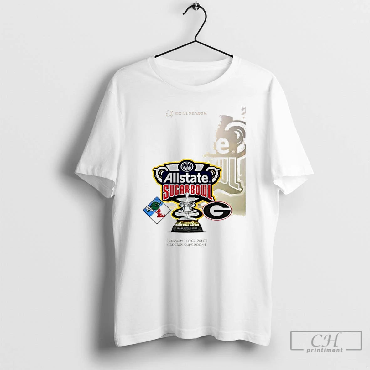 Classic Tulane And Ole Miss Vs Georgia Allstate Sugar Bowl 2026