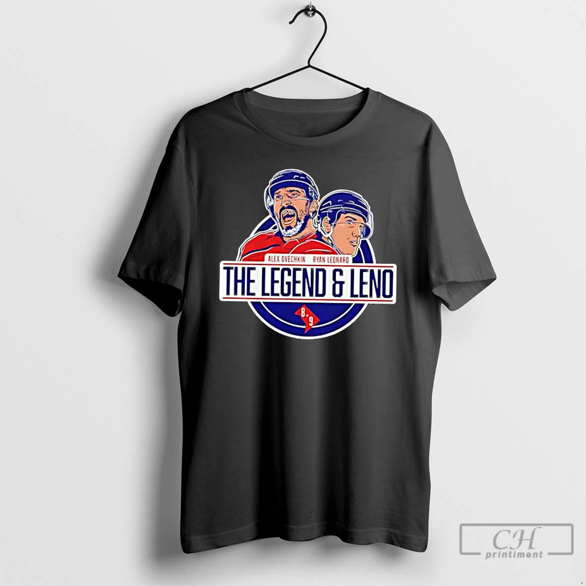 Classic Washington Capitals The Legend And Leno Alex Ovechkin And Ryan Leonard T Shirts Sweater