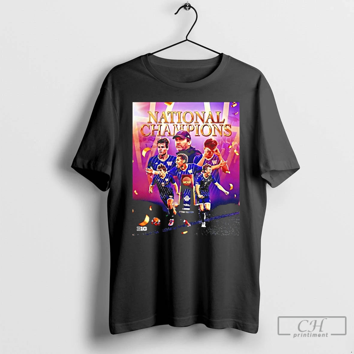 Classic Washington Huskies Mens Soccer National Champions 2025