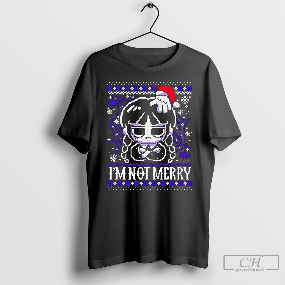 Classic Wednesday Im Not Merry Ugly Christmas