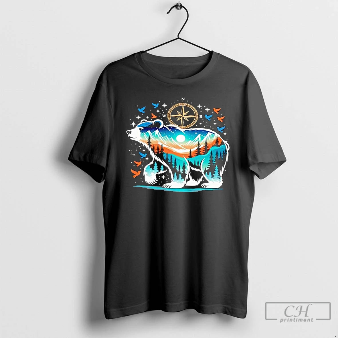 Classic Wildlife Animal Nature Bear Camping