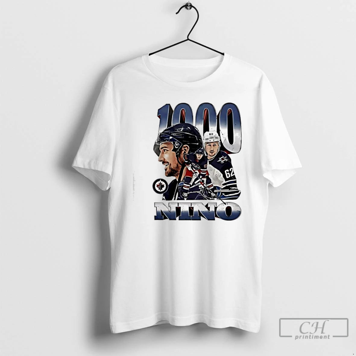 Classic Winnipeg Jets 1000 The Nino 1990