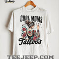Cool Moms Have Tattoos Rocker Mom Leopard Bandana Tattooed Graphic Tee