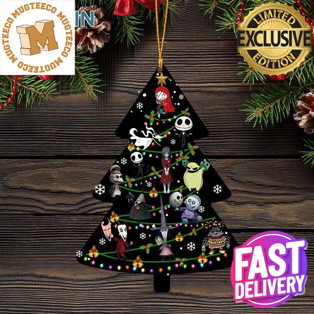 Cute Nightmare Before Christmas Tree Style Christmas Decorations Ornament