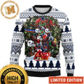 Dallas Cowboys Football Pine Tree Ugly Christmas Sweater – Dallas Cowboys Ugly Christmas Sweater