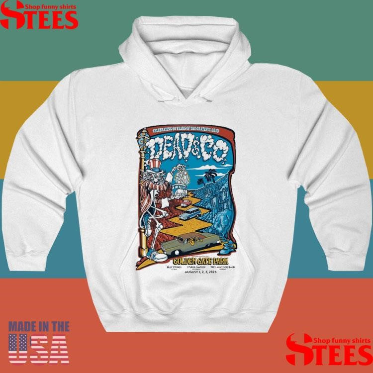 Dead And Company Aug 1-3 2025 In San Francisco Ca T-Shirts