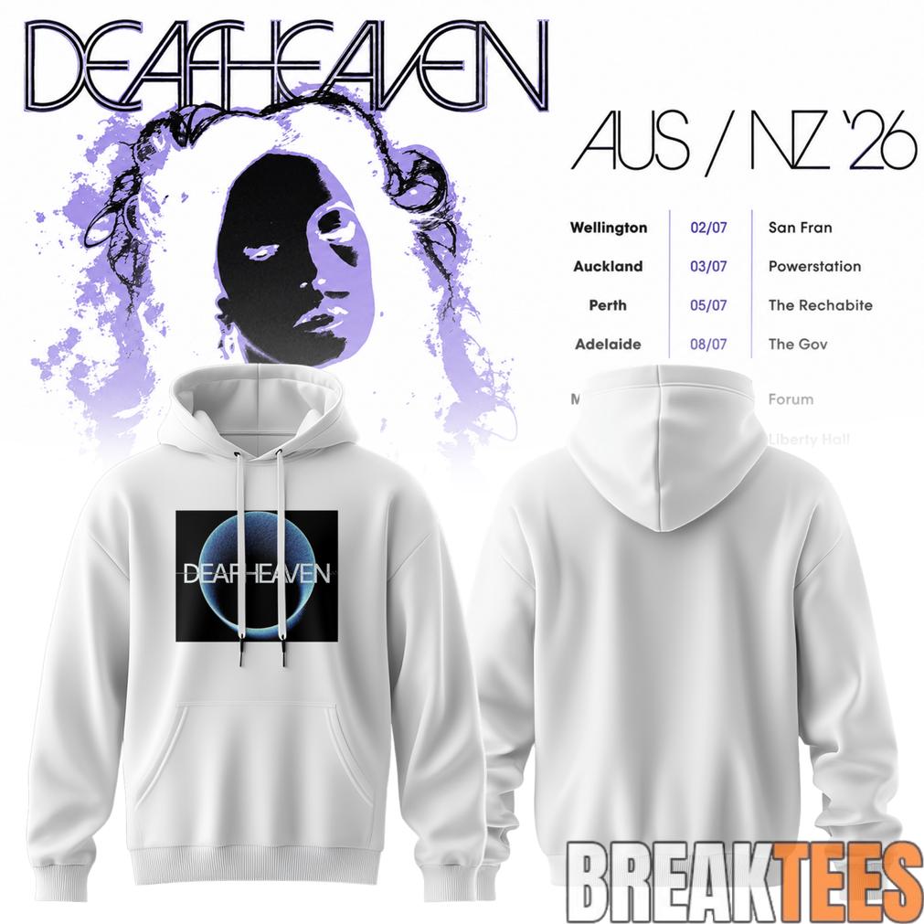Deafheaven AUS-NZ ’26 Tour Hoodie