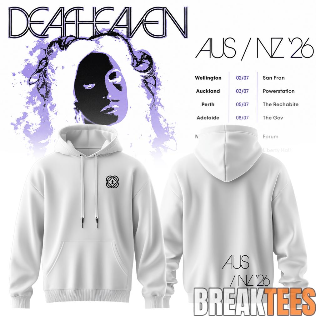 Deafheaven AUS-NZ ’26 Tour Hoodie