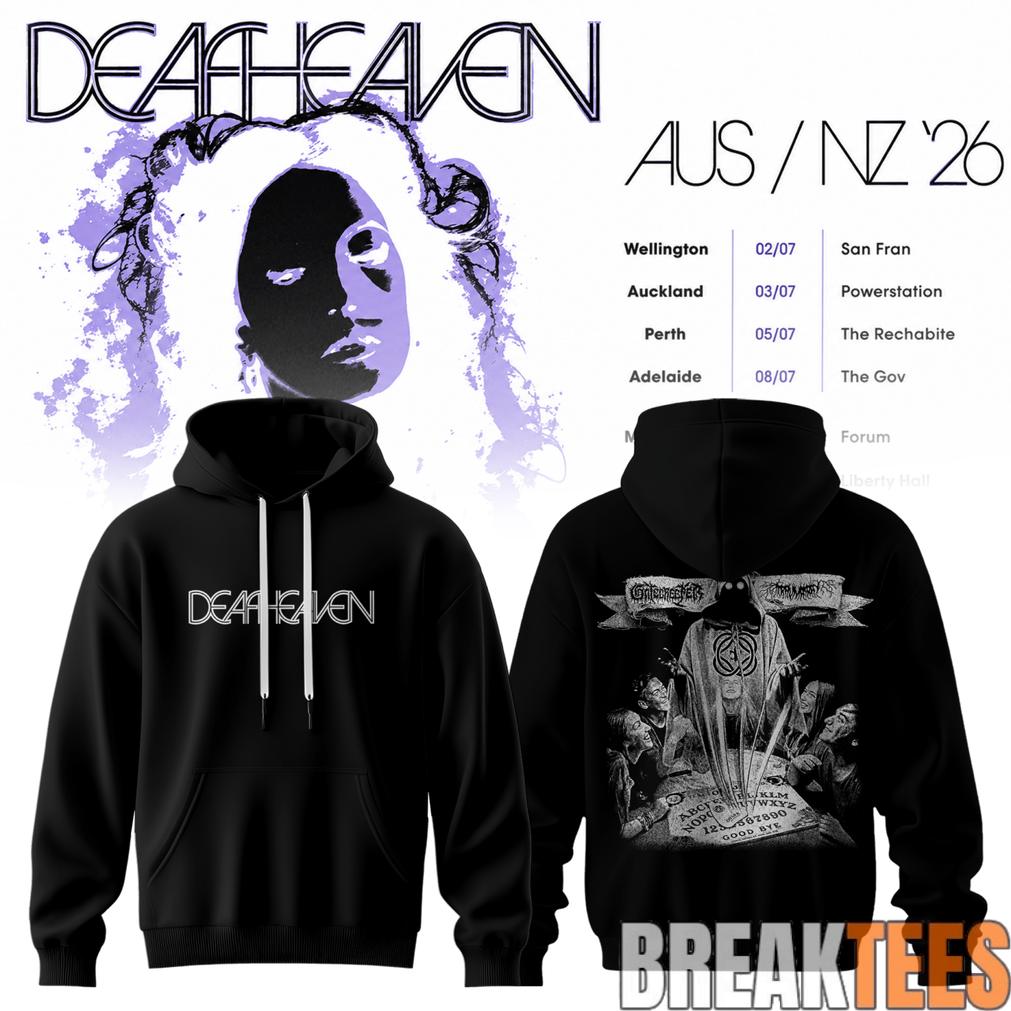 Deafheaven AUS-NZ ’26 Tour Hoodie