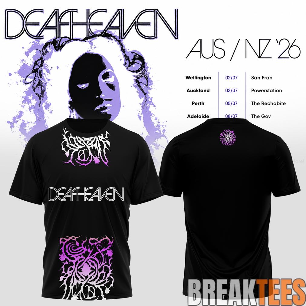 Deafheaven AUS-NZ ’26 Tour Merch T-Shirt