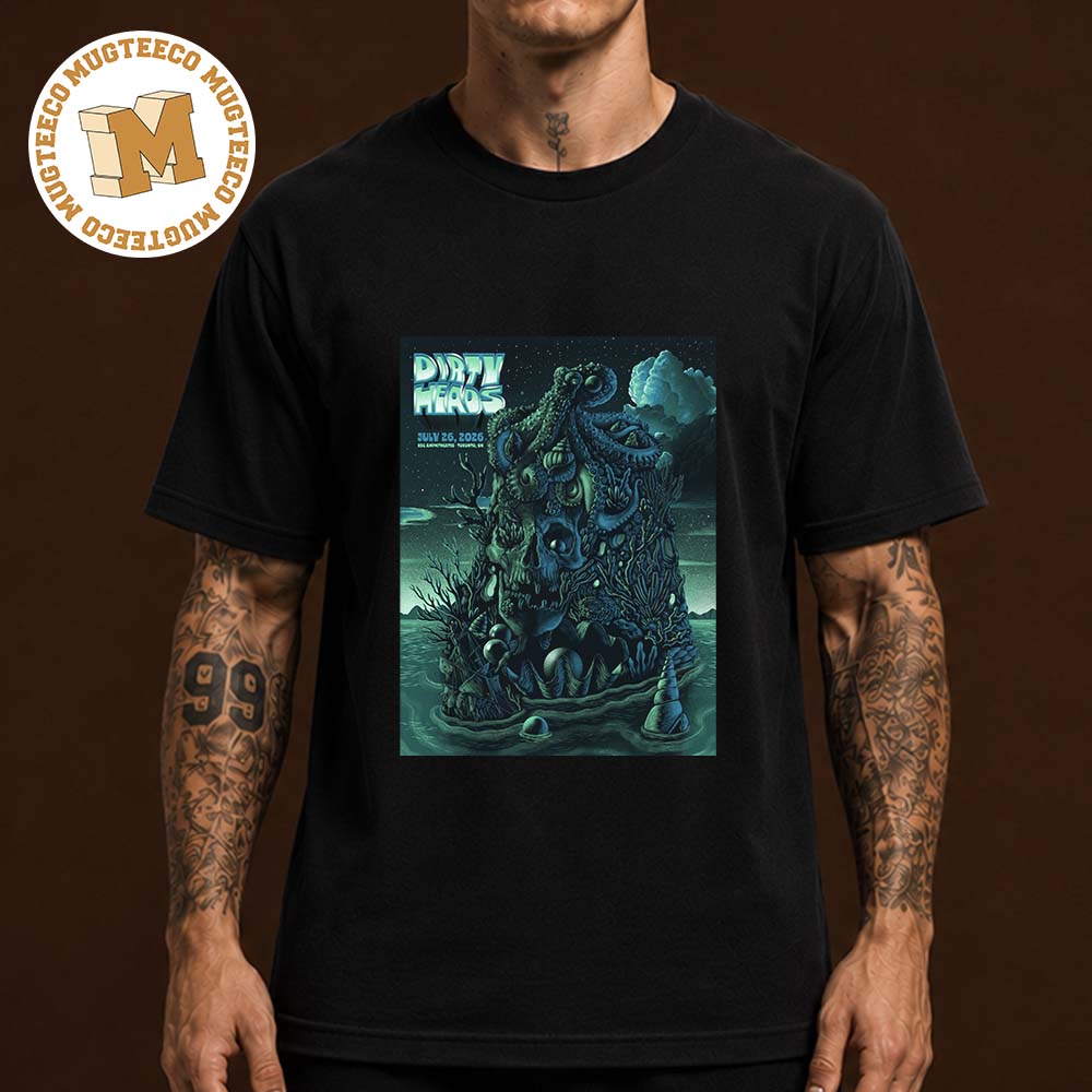 Dirty Heads Toronto ON 2026 Event Poster At RBC Amphitheatre On July 26 2026 Unisex T Shirt