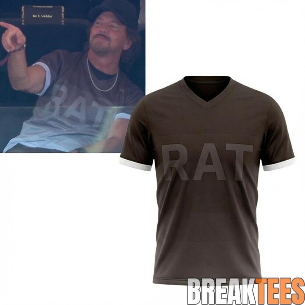 Eddie Vedder 2026 World Cup RAT Jersey Shirt