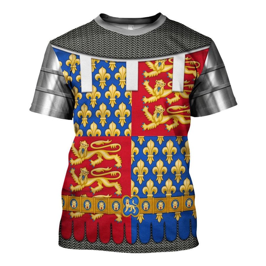 Edward The Black Prince Armor Hoodie