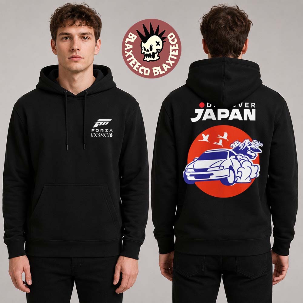 Forza Horizon 6 Official Cover Art Merch Discover Japan Hoodie
