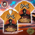 Ghost Band Infestissumam Album Cover Summer 2025 Hawaiian Shirt