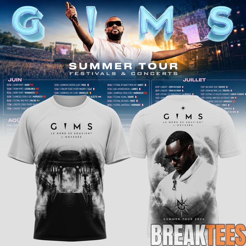 Gims Summer Tour 2026 Special Tee