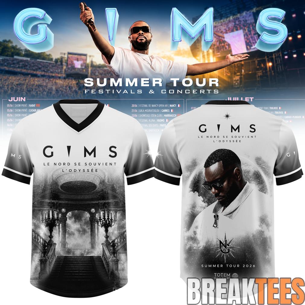 Gims Summer Tour 2026 Tour Special Jersey