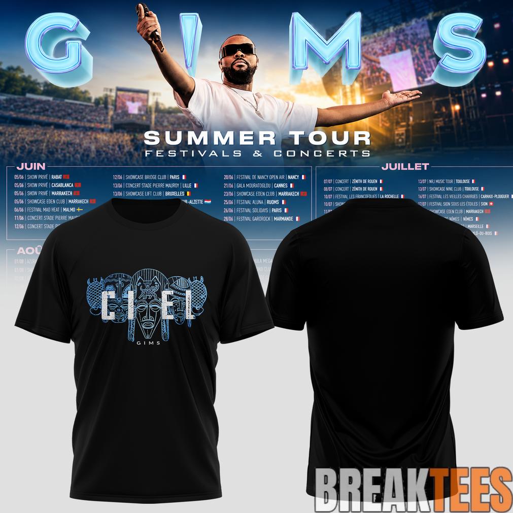 Gims Summer Tour 2026 Special Tee