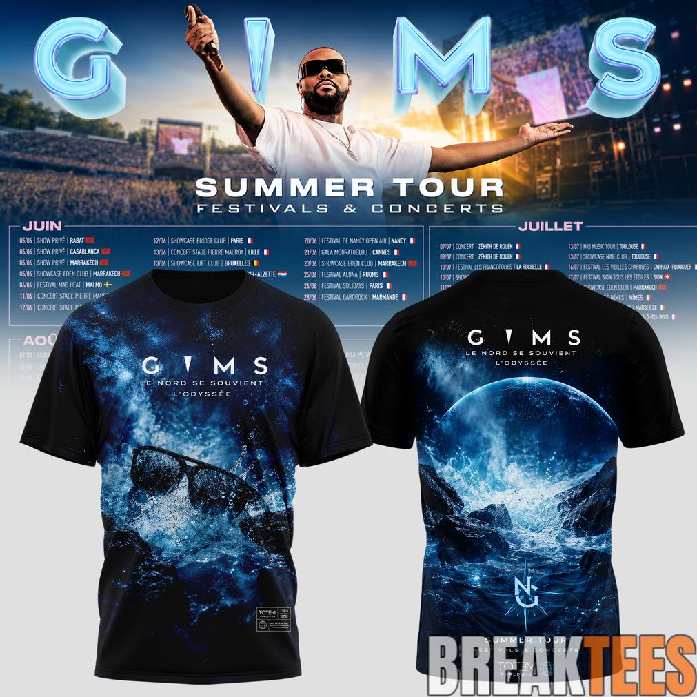 Gims Summer Tour 2026 Special Tee