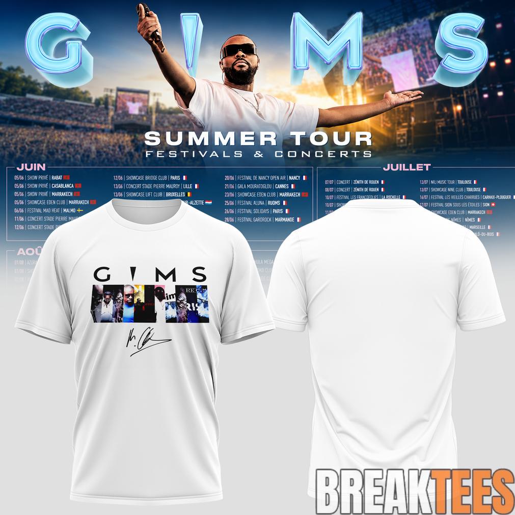 Gims Summer Tour 2026 Special Tee