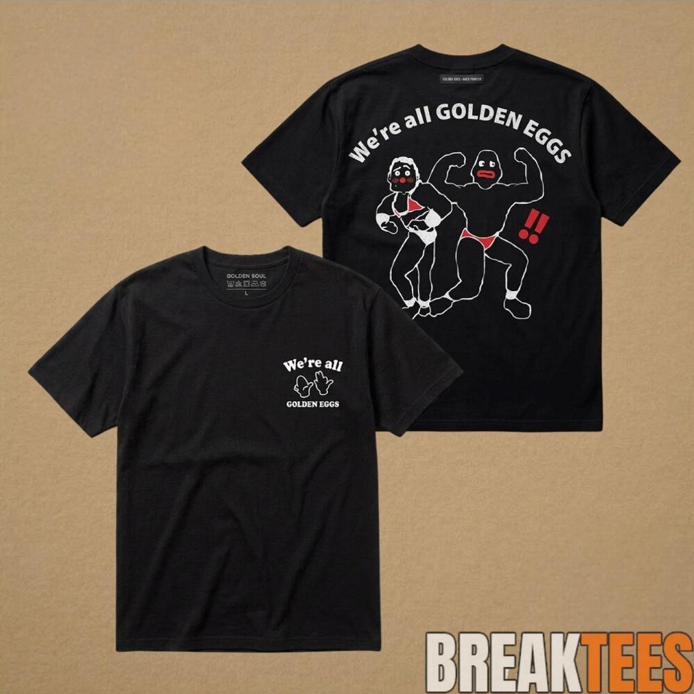 Golden Eggs Meme Shirt Funny Black Graphic Tee