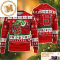 Grinch Stole NC State Wolfpack NCAA Funny Xmas 2023 Gift For Holiday Ugly Christmas Sweater