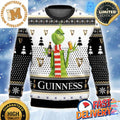 Guinness Beer Grinch Funny Ugly Christmas Sweater 2023 Holiday Gift For Beer Lovers
