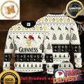 Guinness Beer Santa Hat Reindeer Ugly Christmas Sweater For Holiday 2023 Xmas Gifts