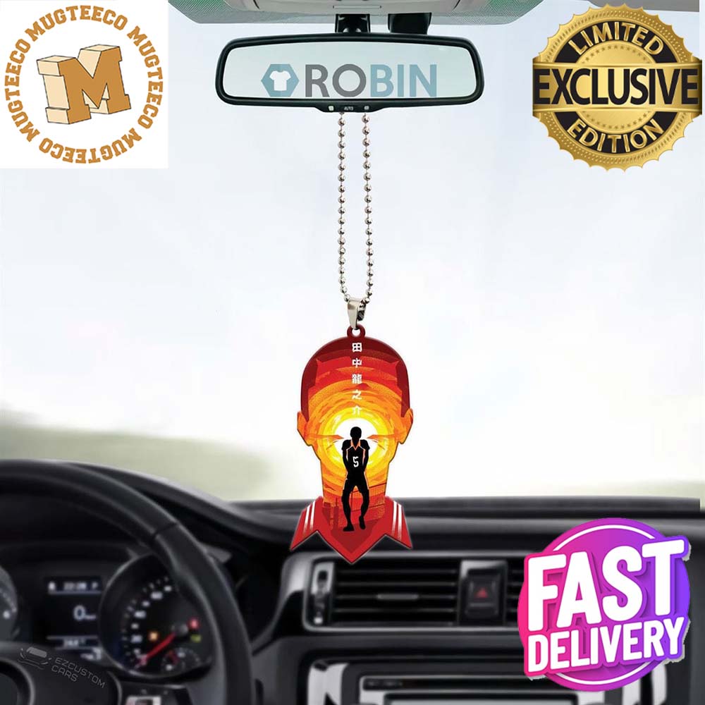 Haikyuu Anime Wing Spiker Rynosuke Christmas Car Decorations Ornament