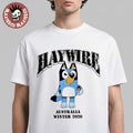 Haywire Australia Winter 2026 Tour Merch Bluey T-Shirt