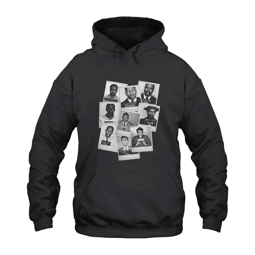 Heroes Mugshots Civil Rights Hoodie