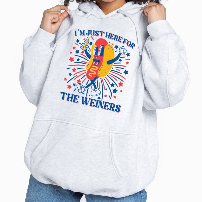4th Of July I’m Just Here For The Wieners Shirt