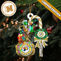 Indiana Pacers NBA Grinch Candy Cane Personalized Xmas Gifts Christmas Tree Decorations Ornament