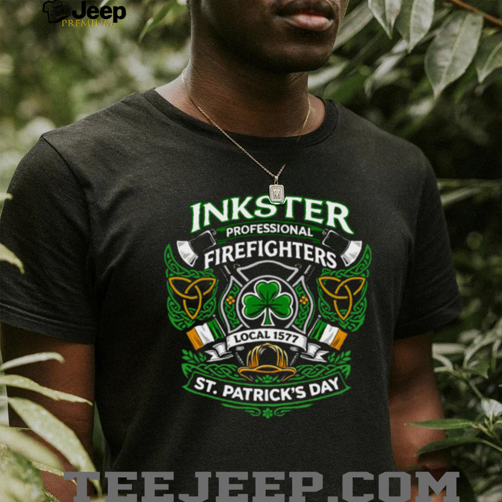 Inkster Professional Firefighters Local 1577 St. Patrick’s Day T Shirt