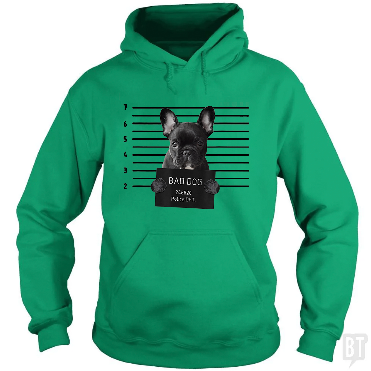 French Bulldog Prison Hoodie