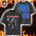 Iron Maiden Bucharest Romania 2026 Tour Exclusive Event Tee At Arena Nationala On 28 May 2026 Vintage Washed Tee