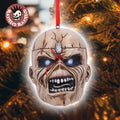Iron Maiden Monsters Of Rock Holiday 2025 The Trooper Eddie Head Christmas Tree Decorations Ornament