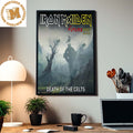 Iron Maiden The Future Past Tour 2023 Death Of The Celts Home Decor Poster Canvas