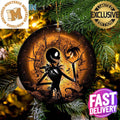 Jack Skellington Nightmare Before Christmas Moonlight Ceramic Christmas Ornament