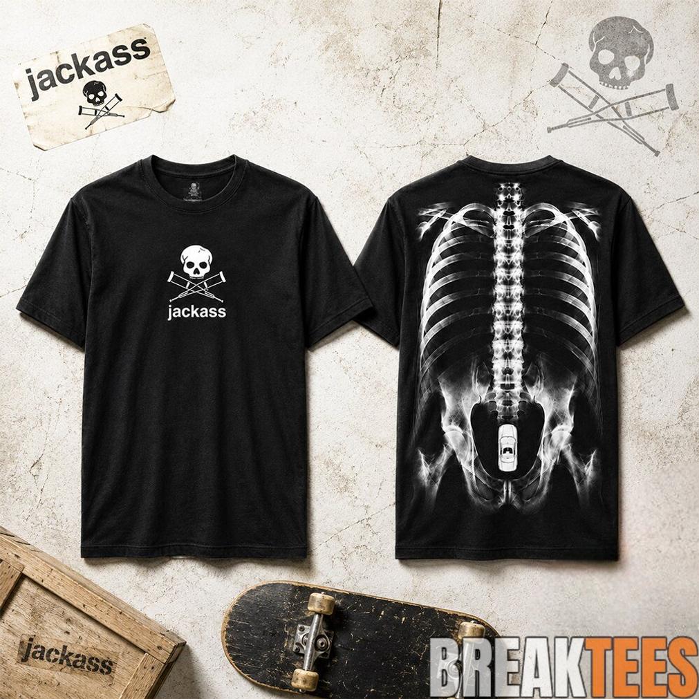 Jackass Ryan Dunn Toy Car Butt X-Ray Shirt