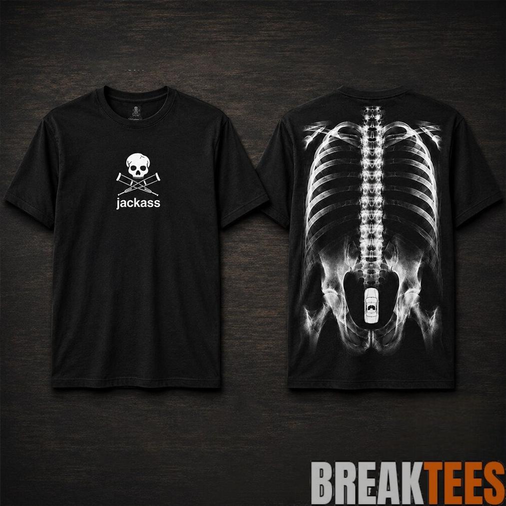 Jackass Ryan Dunn Toy Car Butt X-Ray Shirt